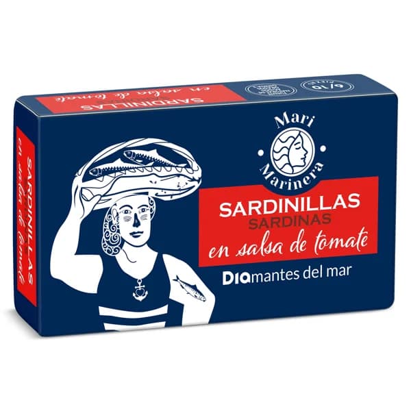 Sardinillas en tomate Mari Marinera de Dia lata 62 g - 0.06 kg - Imagen del producto en Findit