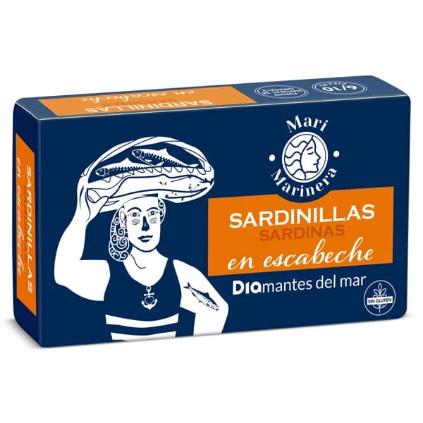 Sardinillas en escabeche Mari Marinera de Dia lata 65 g - 0.07 kg - Imagen del producto en Findit