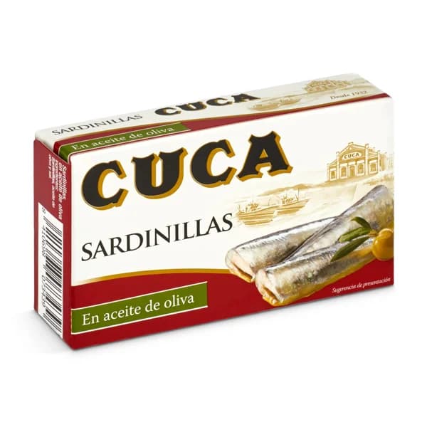 Sardinilla aceite oliva Cuca lata 63 g - 0.06 kg - Imagen del producto en Findit
