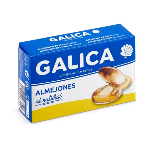 Almejón natural Galica lata 63 g - 1 ud - Imagen del producto en Findit