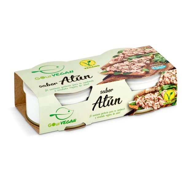 Atún vegano Gourmet Cazorla lata 2 x 80 g - 1 ud - Imagen del producto en Findit