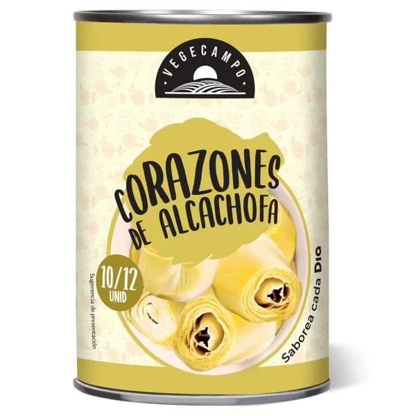 Corazones de alcachofa Vegecampo de Dia lata 240 g - 0.24 kg - Imagen del producto en Findit