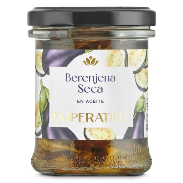 Berenjena seca en aceite Emperatriz frasco 80 g - 0.08 kg - Imagen del producto en Findit