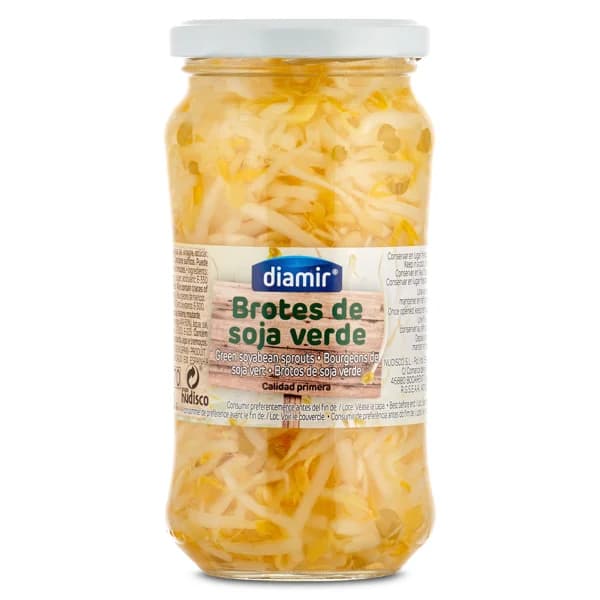Brotes de soja verde Diamir frasco 180 g - 0.18 kg - Imagen del producto en Findit