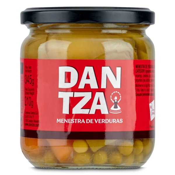 Menestra de verduras Dantza frasco 210 g - 1 ud - Imagen del producto en Findit