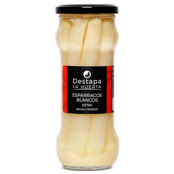 Espárragos blancos 6/9 piezas Destapa la Huerta frasco 205 g - 0.2 kg - Imagen del producto en Findit