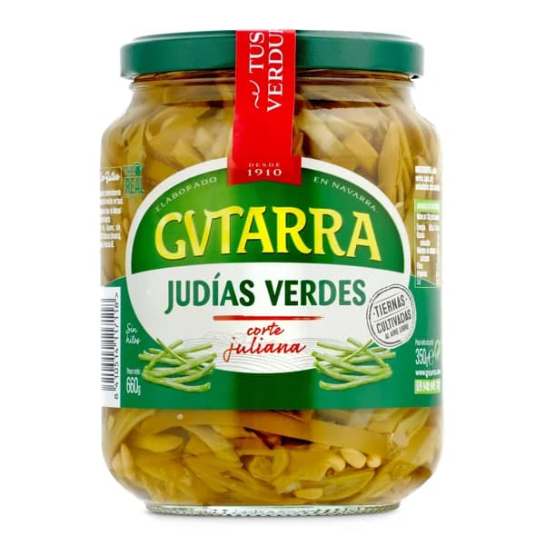 Judías verdes cortadas en tiras Gvtarra 350 g - 0.35 kg - Imagen del producto en Findit