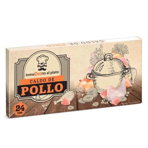 Caldo de pollo Al Punto Dia caja 24 unidades - 24.17 ud - Imagen del producto en Findit