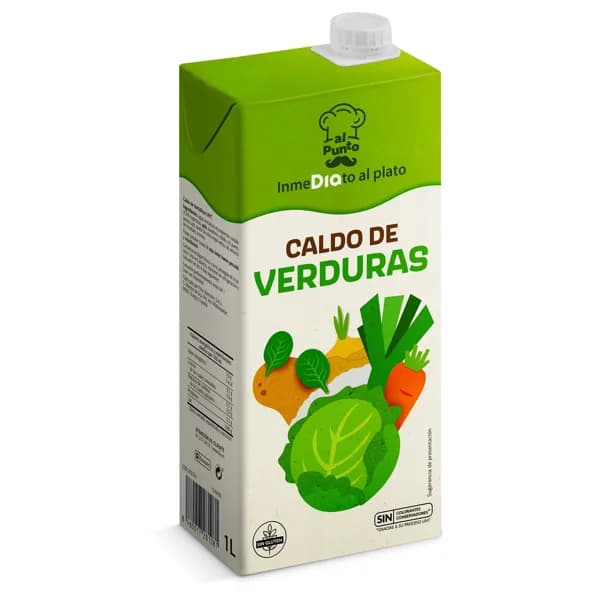 Caldo de verduras Al Punto Dia brik 1 l - 1 l - Imagen del producto en Findit