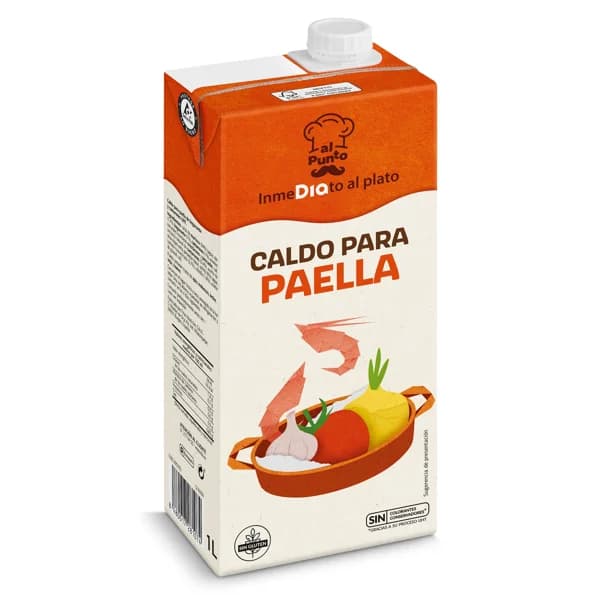 Caldo para paella Al Punto Dia brik 1 l - 1 l - Imagen del producto en Findit