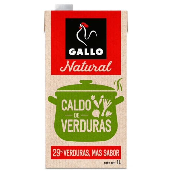Caldo natural de verduras Gallo brik 1 l - 1 l - Imagen del producto en Findit