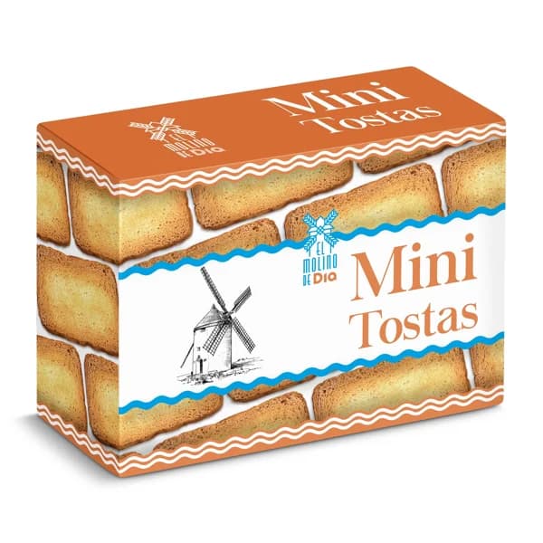 Mini tostas El molino de Dia caja 100 g - 0.1 kg - Imagen del producto en Findit