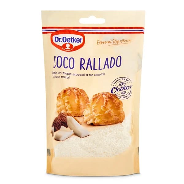 Coco rallado Dr. Oetker bolsa 130 g - 0.13 kg - Imagen del producto en Findit