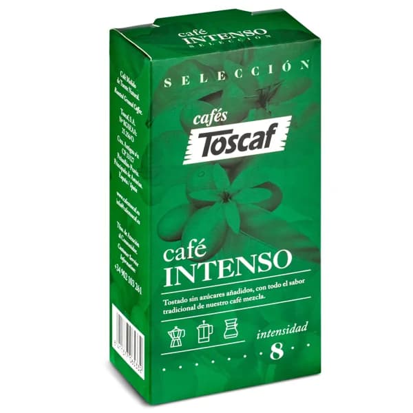 Café molido natural intenso Toscaf bolsa 250 g - 0.25 kg - Imagen del producto en Findit