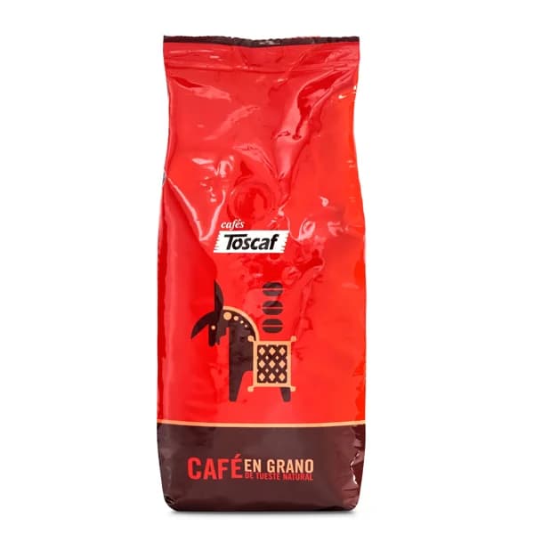 Café en grano natural Toscaf bolsa 500 g - 1 ud - Imagen del producto en Findit