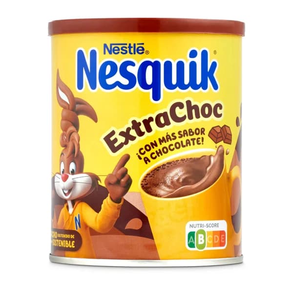 Cacao soluble instantáneo extra choc Nesquik bote 390 g - 1 ud - Imagen del producto en Findit