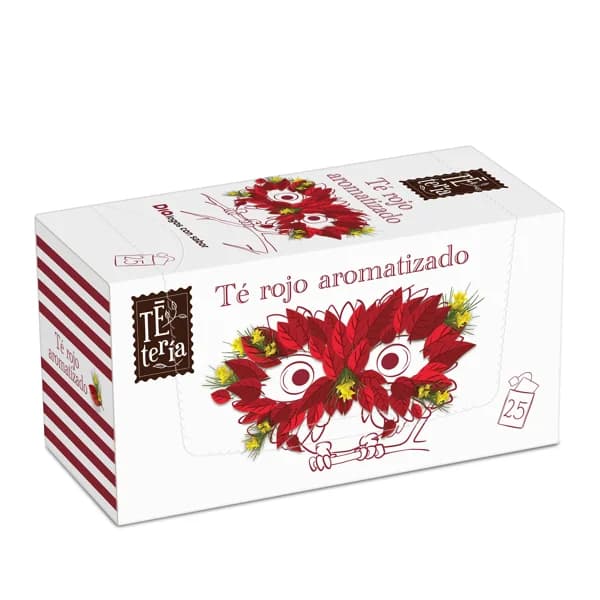 Té rojo aromatizado  Tetería de Dia caja 25 unidades - 23.17 ud - Imagen del producto en Findit