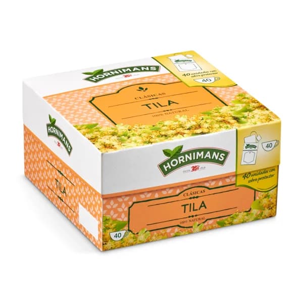 Infusión tila Hornimans caja 40 unidades - 42.71 ud - Imagen del producto en Findit