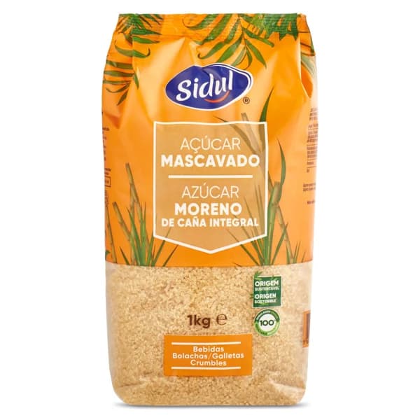 Azúcar moreno de caña integral Sidul bolsa 1 Kg - 1 kg - Imagen del producto en Findit