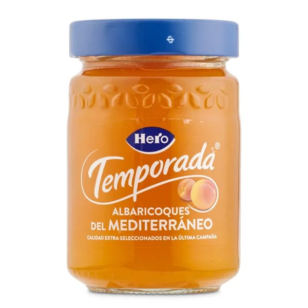 Mermelada de albaricoque de temporada Hero frasco 350 g - 0.35 ud - Imagen del producto en Findit