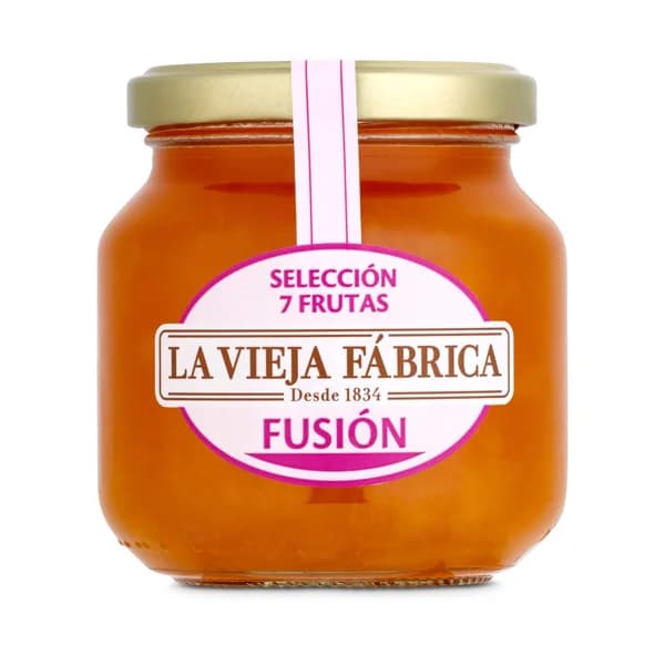 Mermelada fusión 7 frutas La vieja fabrica frasco 280 g - 0.28 ud - Imagen del producto en Findit