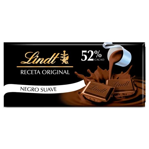 Chocolate negro 52% cacao Lindt 100 g - 0.1 kg - Imagen del producto en Findit