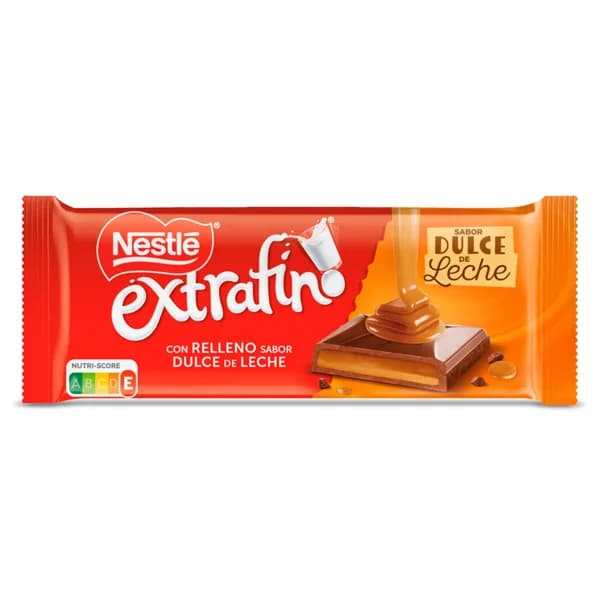 Chocolate con leche con relleno sabor dulce de leche Nestlé Extrafino  83 g - 0.08 kg - Imagen del producto en Findit