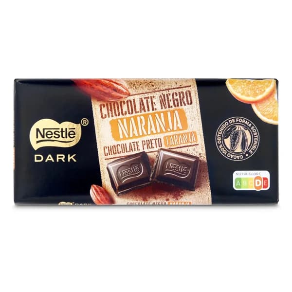 Chocolate negro con sabor naranja Nestlé Dark 120 g - 0.12 kg - Imagen del producto en Findit