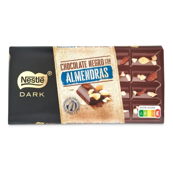 Chocolate negro con almendras enteras Nestlé Dark 150 g - 0.15 kg - Imagen del producto en Findit