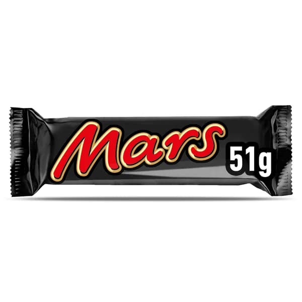 Barrita de chocolate y caramelo Mars bolsa 51 g - 0.05 kg - Imagen del producto en Findit
