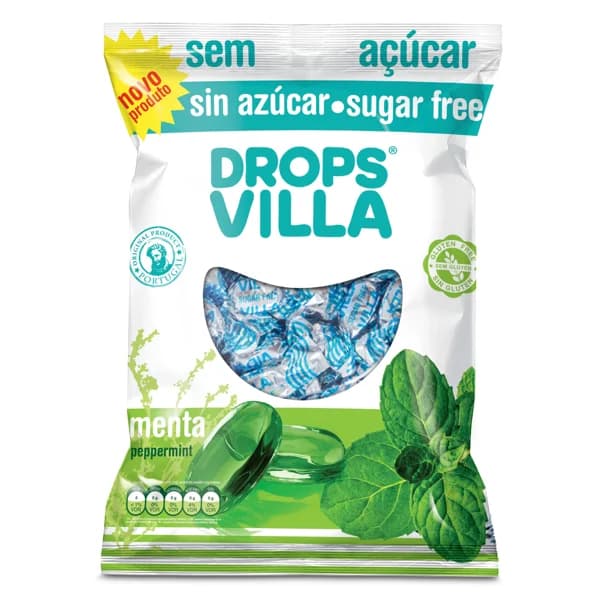 Caramelos de menta sin azúcar bolsa 100 g - 0.1 kg - Imagen del producto en Findit