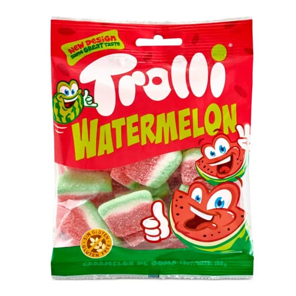 Golosinas sandía Trolli bolsa 100 g - 0.1 kg - Imagen del producto en Findit
