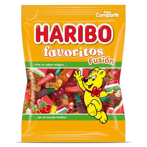 Golosinas favoritos fusión Haribo bolsa 150 g - 0.15 kg - Imagen del producto en Findit