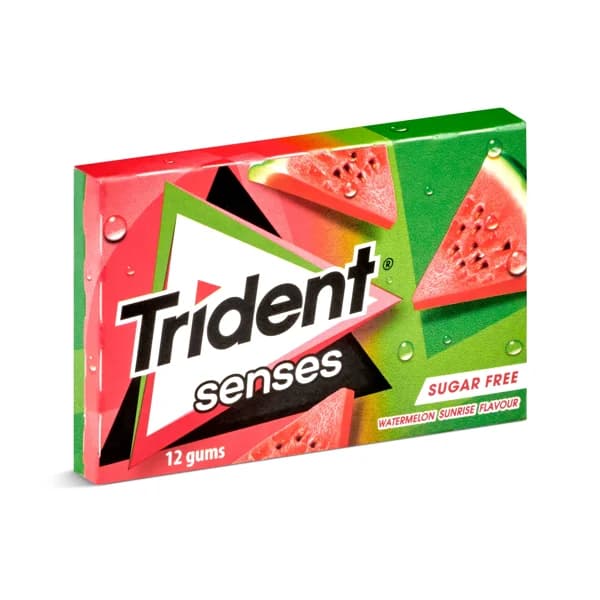 Chicles sabor sandía sin azúcar Trident caja 23 g - 0.02 kg - Imagen del producto en Findit