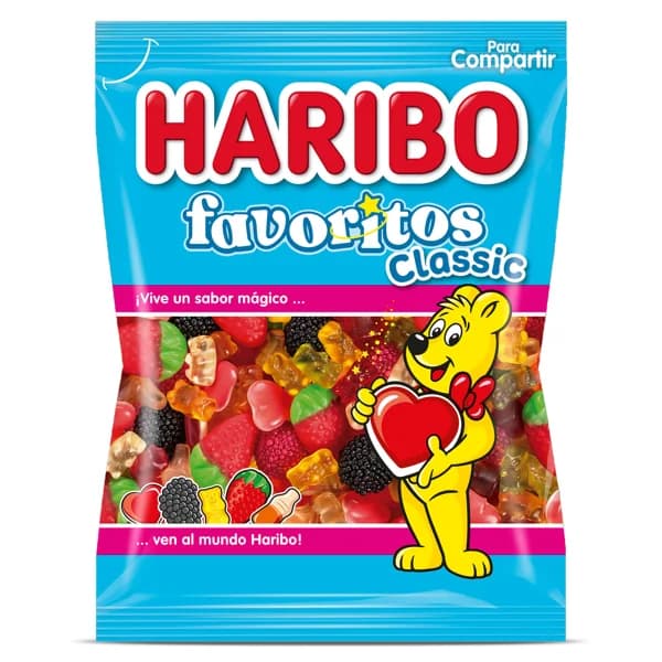 Golosinas favoritos classic Haribo bolsa 150 g - 0.15 kg - Imagen del producto en Findit