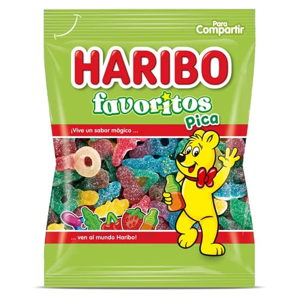 Golosinas favoritos pica Haribo bolsa 150 g - 0.15 kg - Imagen del producto en Findit