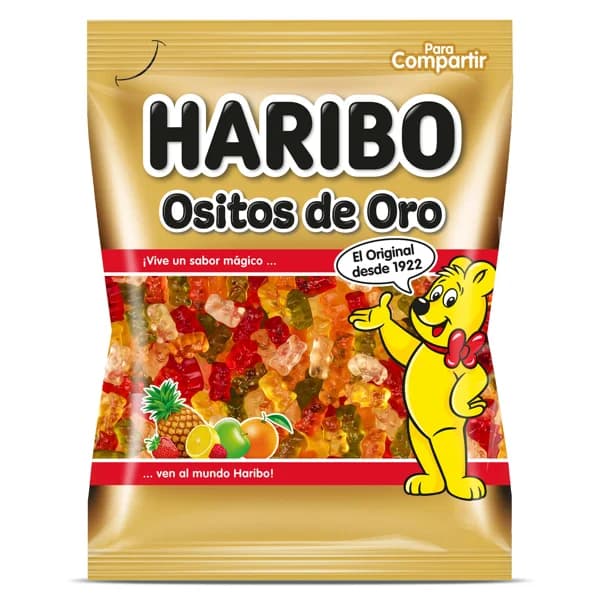 Golosinas ositos de oro Haribo bolsa 150 g - 0.15 kg - Imagen del producto en Findit