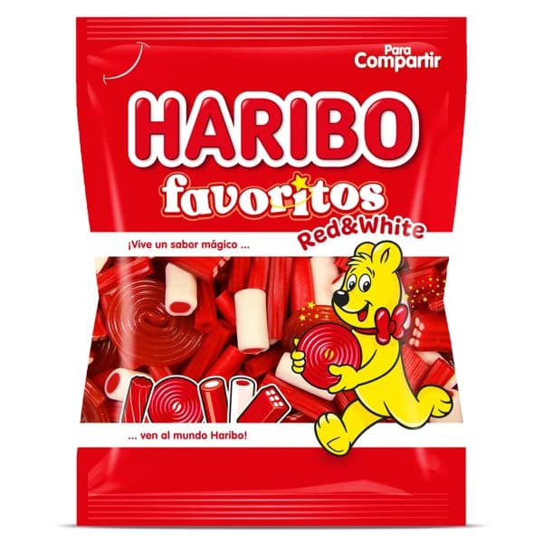 Golosinas favoritos red&white Haribo bolsa 150 g - 0.15 kg - Imagen del producto en Findit