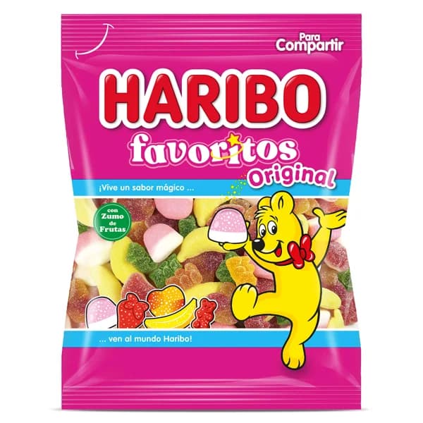 Golosinas favoritos Haribo bolsa 150 g - 0.15 kg - Imagen del producto en Findit