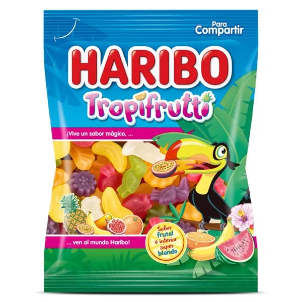Golosinas tropifrutti Haribo bolsa 150 g - 0.15 kg - Imagen del producto en Findit
