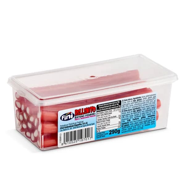 Regaliz rojo relleno Fini tarrina 290 g - 0.29 kg - Imagen del producto en Findit
