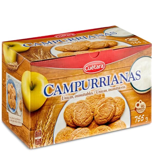 Galletas Cuétara Campurrianas caja 755 g - 0.76 kg - Imagen del producto en Findit