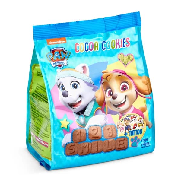Galletas de cacao Patrulla Canina Nickelodeon bolsa 150 g - 0.15 kg - Imagen del producto en Findit