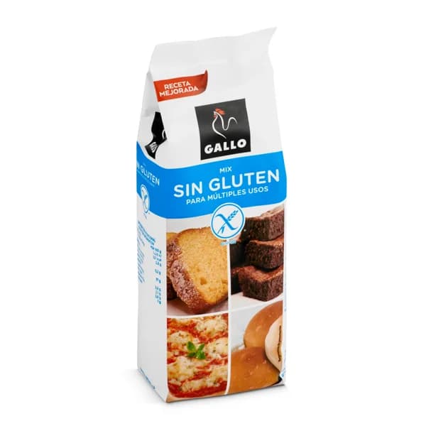Harina mix sin gluten Gallo caja 500 g - 0.5 kg - Imagen del producto en Findit
