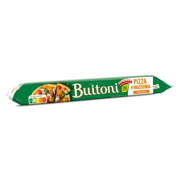 Masa para pizza finíssima redonda Buitoni bolsa 230 g - 1 ud - Imagen del producto en Findit