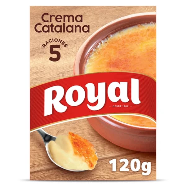 Preparado para crema catalana Royal caja 120 g - 0.12 kg - Imagen del producto en Findit