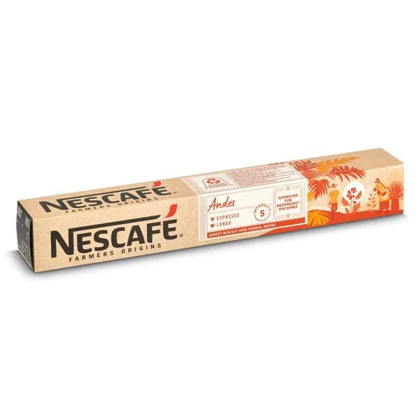 Café en cápsulas Andes Nescafé Farmers Origins caja 10 unidades - 9.97 ud - Imagen del producto en Findit