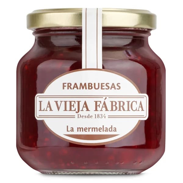Mermelada de frambuesa La vieja fábrica frasco 280 g - 0.28 kg - Imagen del producto en Findit