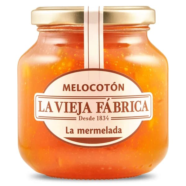 Mermelada de melocotón La vieja fábrica frasco 280 g - 0.28 kg - Imagen del producto en Findit