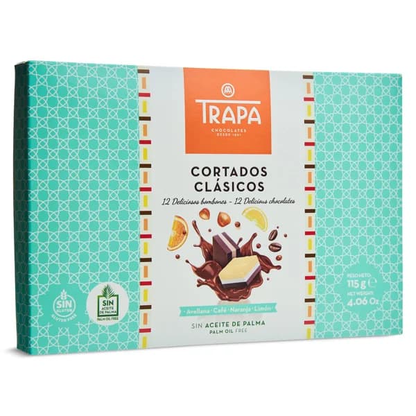 Bombones cortados clásicos Trapa caja 115 g - 0.11 kg - Imagen del producto en Findit